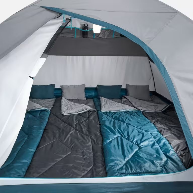 4 Person Tent 3 Green Explorer Chiang Mai, Camping Gear Rental, 4 Man Tent