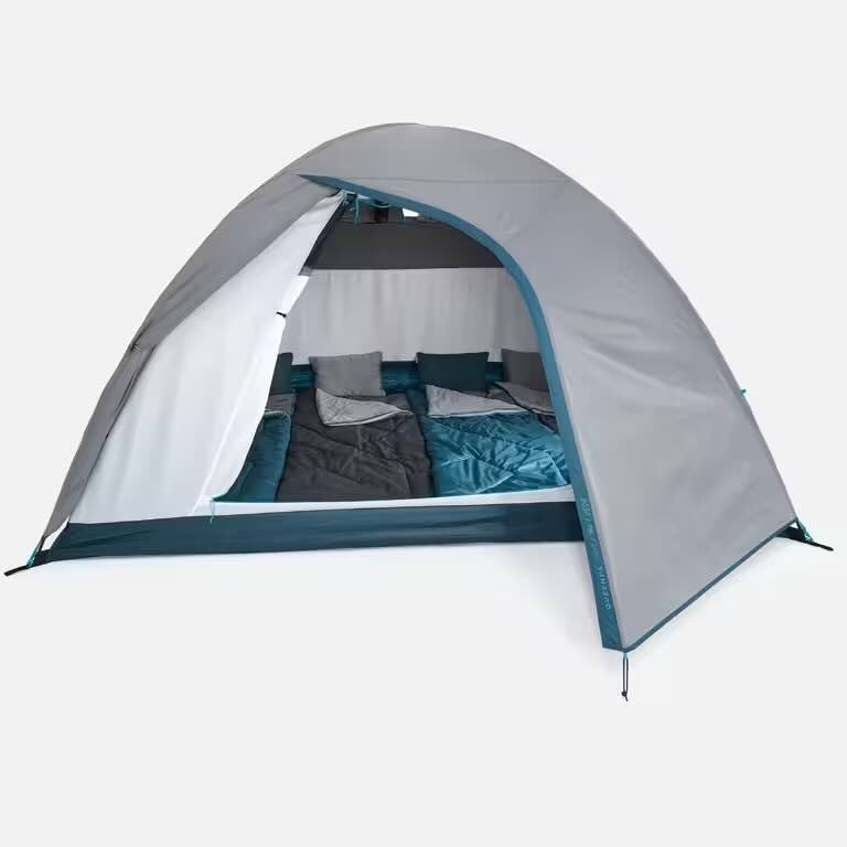 4 Person Tent 1 Green Explorer Chiang Mai, Camping Gear Rental, 4 Man Tent