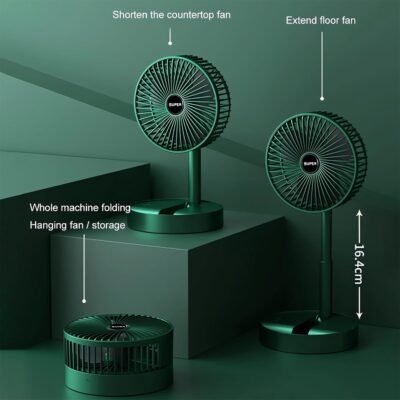 Portable USB Rechargeable Fan 1 Portable USB Rechargeable Fan