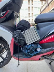 Solo Motorcycle Camping Adventure in Chiang Mai - Montha Than Waterfall campsite image Green Explorer Chiang Mai, Camping Gear Rental